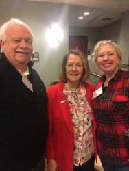 TBA Executive Director Allan Ramsaur, Justice Cornelia Clark and Sarah King, attorney with Disability Rights TN.