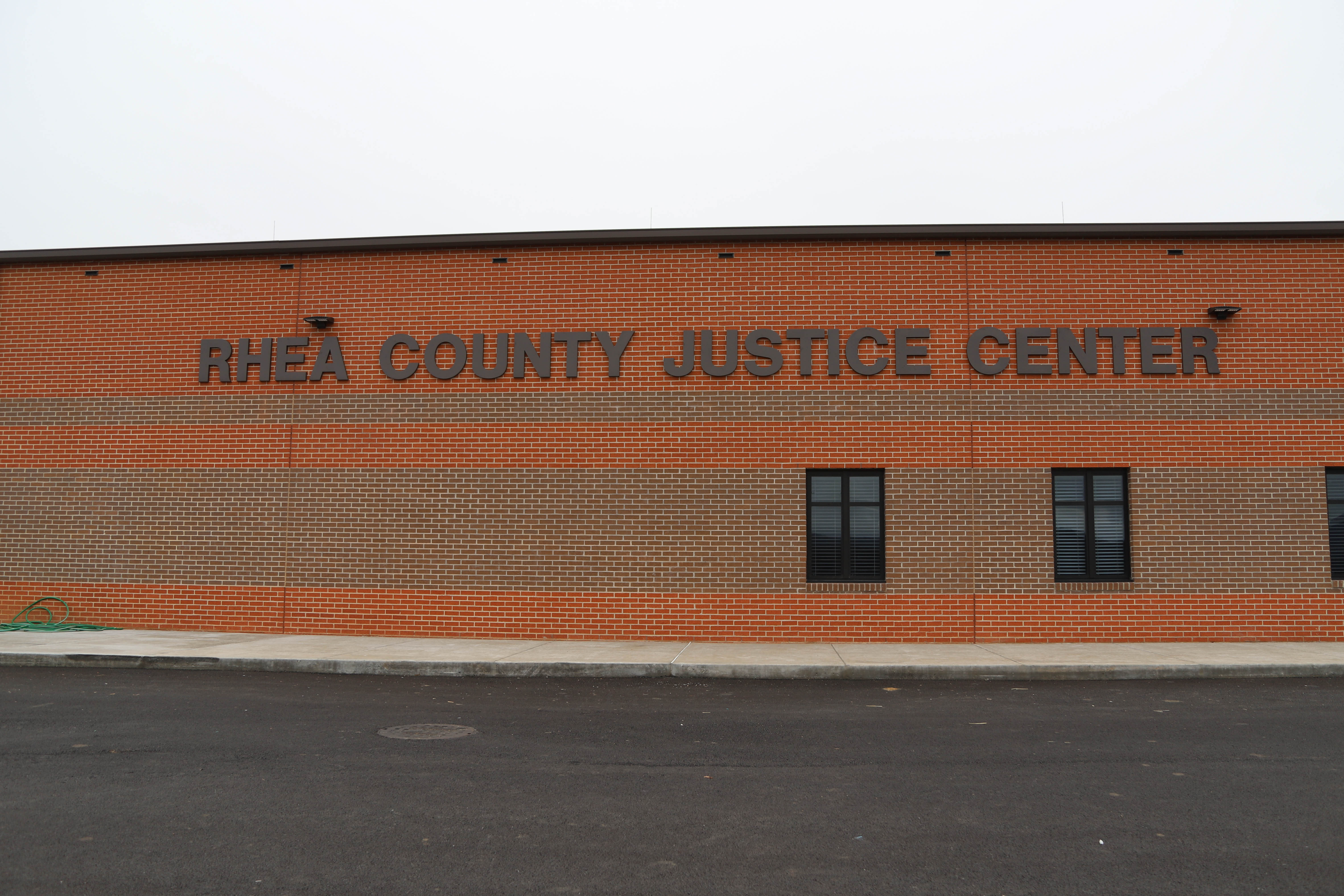 The exterior of the Rhea County Justice Center. Photo credit: Dean Wilson