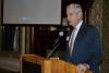 Tennessee Supreme Court Chief Justice Gary R. Wade speaks at the Legal Aid of East Tennessee "Dinner with the Supreme Court."