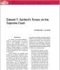 Stephanie Slater's article appears in the July issue of the Journal of Supreme Court History. 